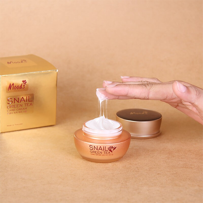 Moods Skin Care Snail Green Tea Care Cream 50g