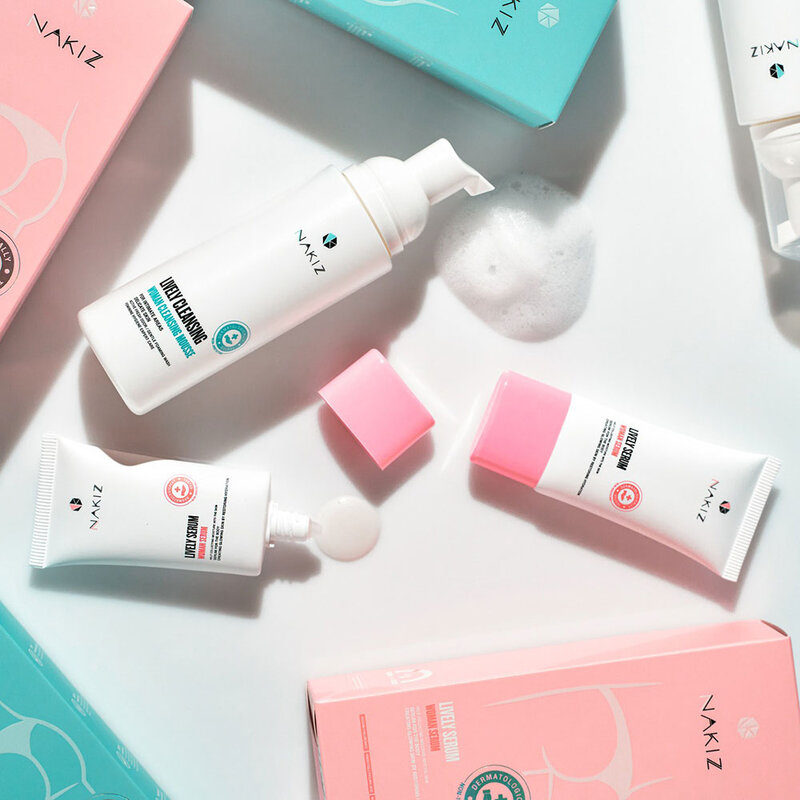 Nakiz Lively Cleansing Woman Cleansing Mousse 80ml ( สินค้าหมดอายุ : 2026.01.11 ) 