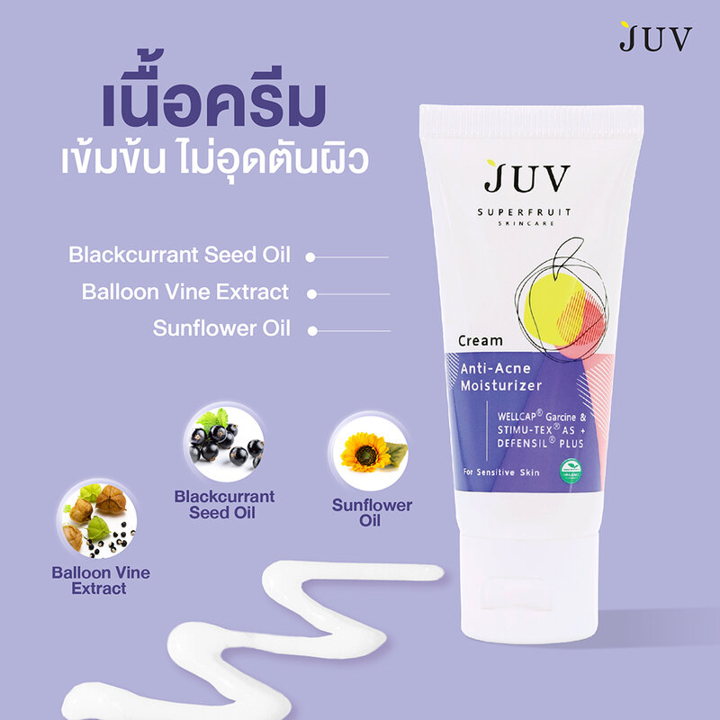 Juv Cream Anti-Acne Moisturizer 30ml