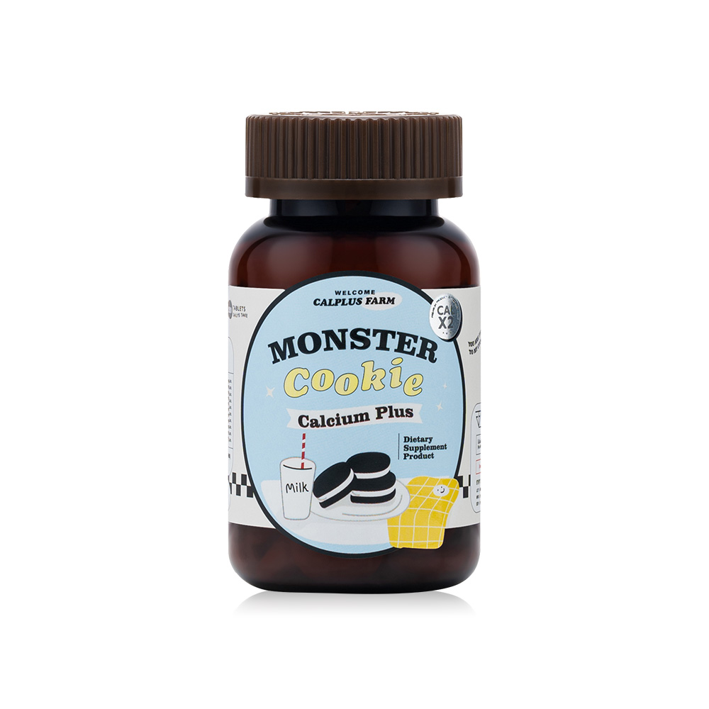 Calplus farm Monster Cookie Calcium Plus 20 Tablets