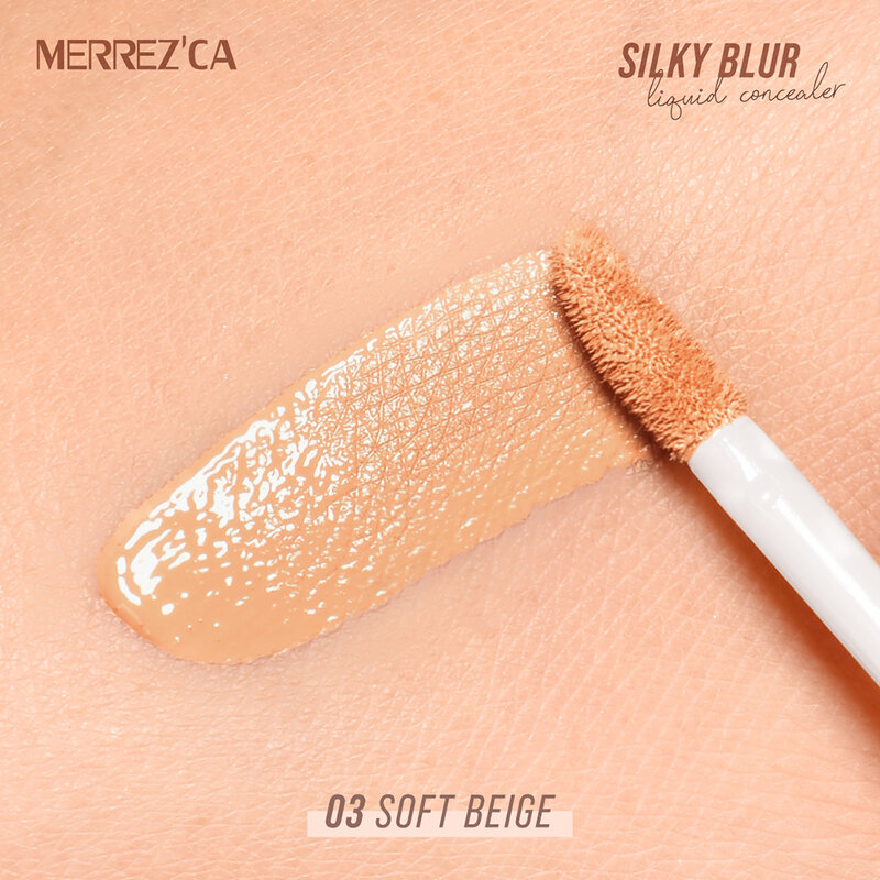 Merrezca Silky Blur Liquid Concealer Sachet 5ml #03 Soft Beige