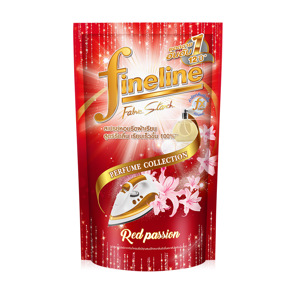 Fineline Fabric Starch Perfume Collection Red Passion Red 450ml