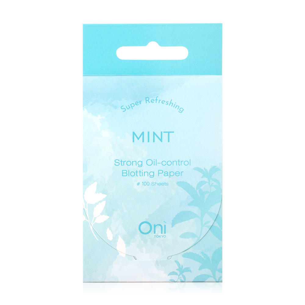 Oni Strong Oil Control Blotting Paper 100 Sheets #Mint