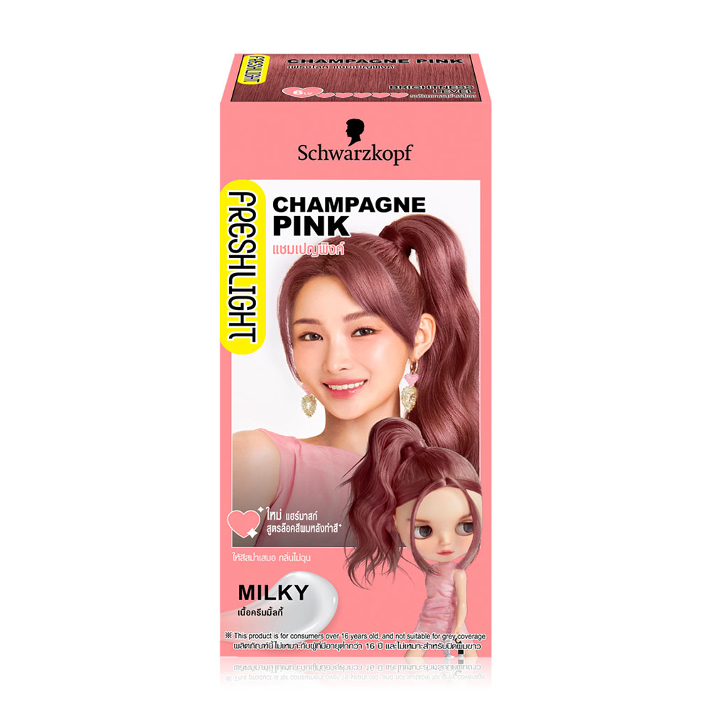 Schwarzkopf Fresh Light Milky 135g #Champagne Pink