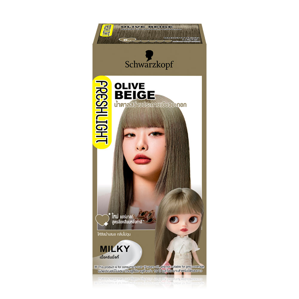 Schwarzkopf Fresh Light Milky 135g #Olive Beige