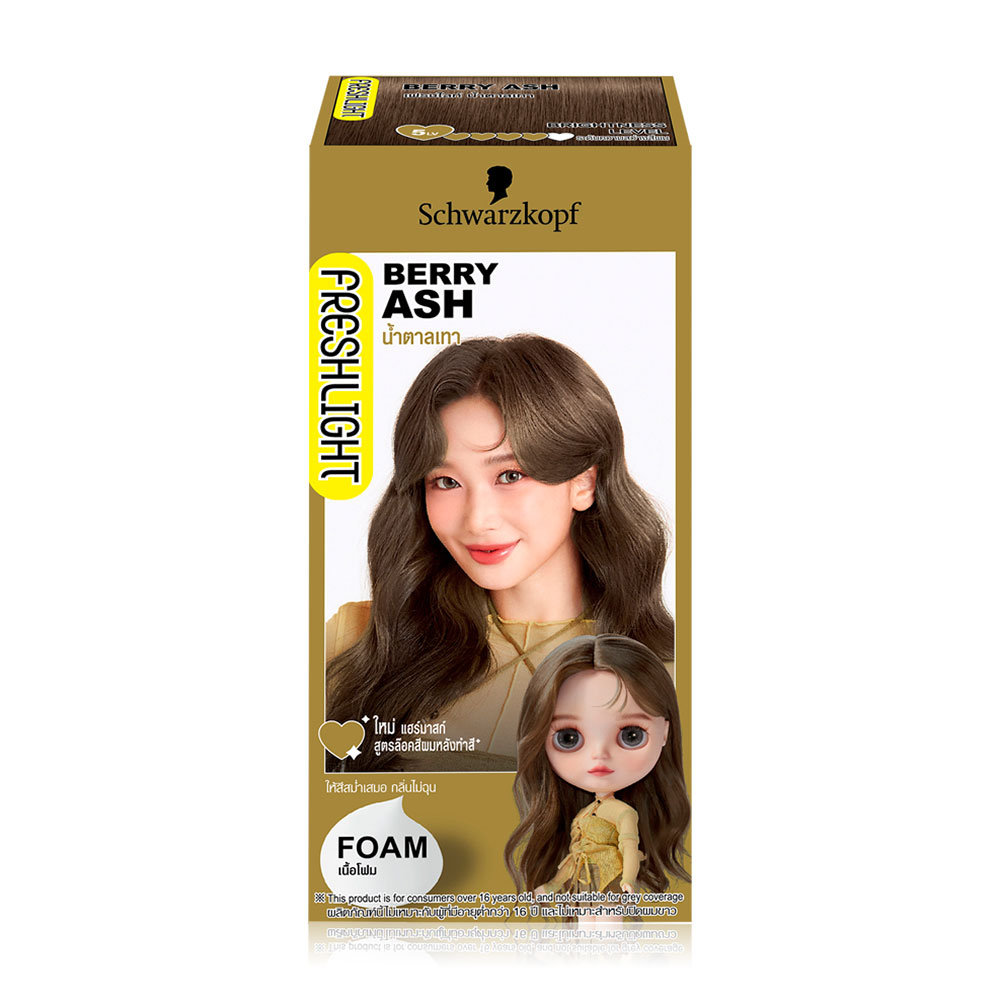Schwarzkopf Fresh Light Foam 105g #Berry Ash
