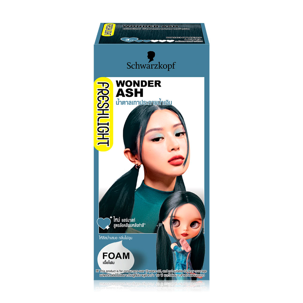 Schwarzkopf Fresh Light Foam 105g #Wonder Ash