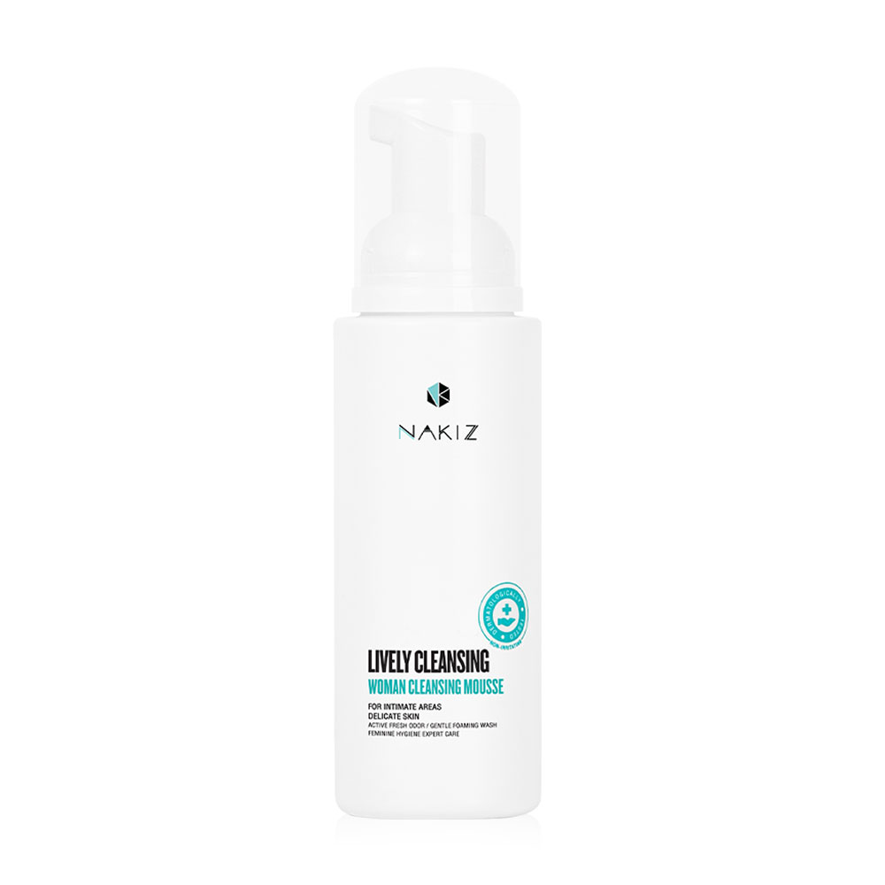 Nakiz Lively Cleansing Woman Cleansing Mousse 80ml ( สินค้าหมดอายุ : 2026.01.11 ) 