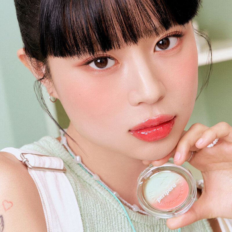 Peripera Soda Cafe Pure Blushed Custom Cheek 4.2g #04 Juicy Coral