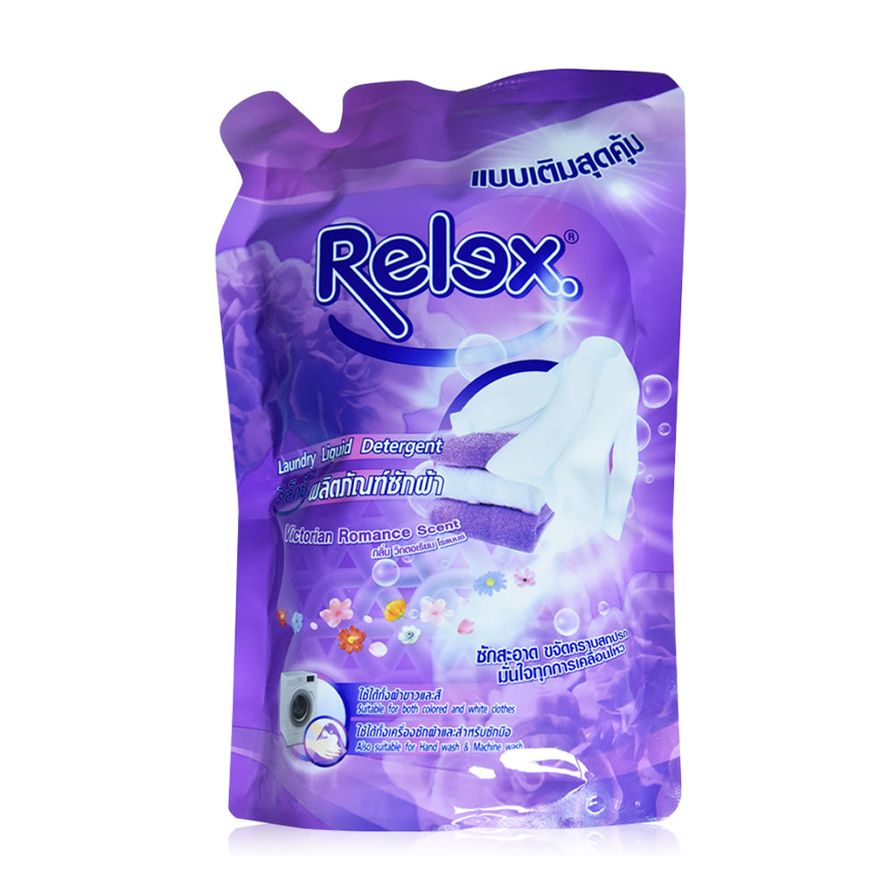Relex Laundry Liquid Detergent 500ml #Victorian Romance Scent