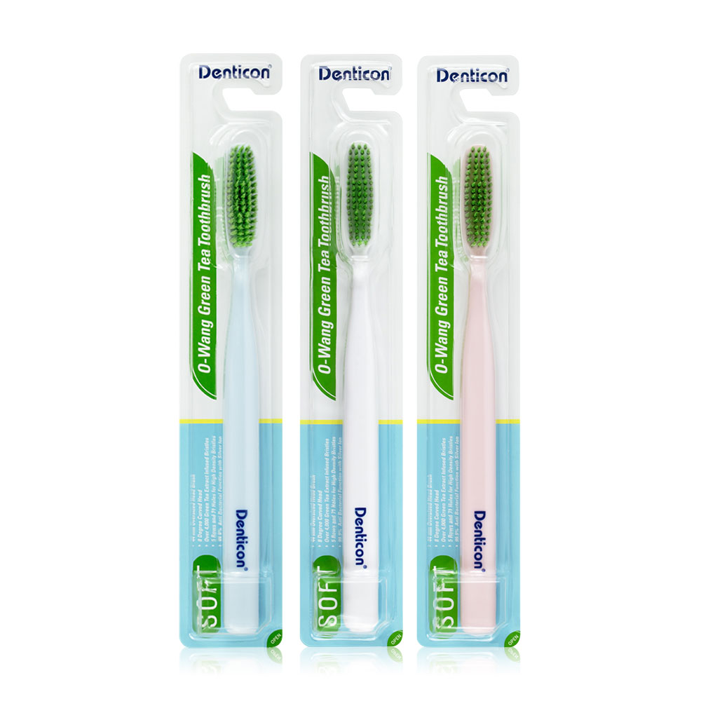 Denticon O-Wang Green Toothbrush Random 1 Color
