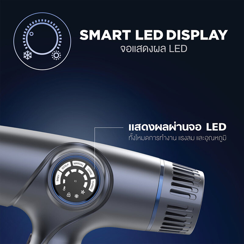 Lesasha Smart Bldc Jet Hair Dryer #LS1671