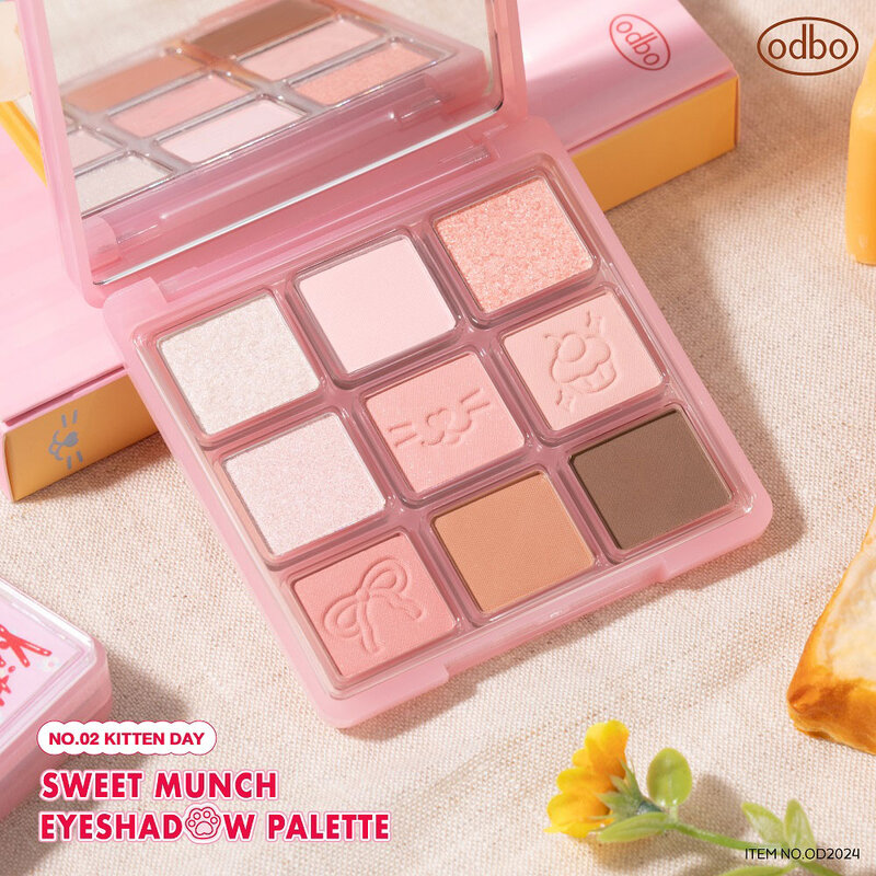 ODBO Sweet Munch Eyeshadow Palette 9g #OD2024-02