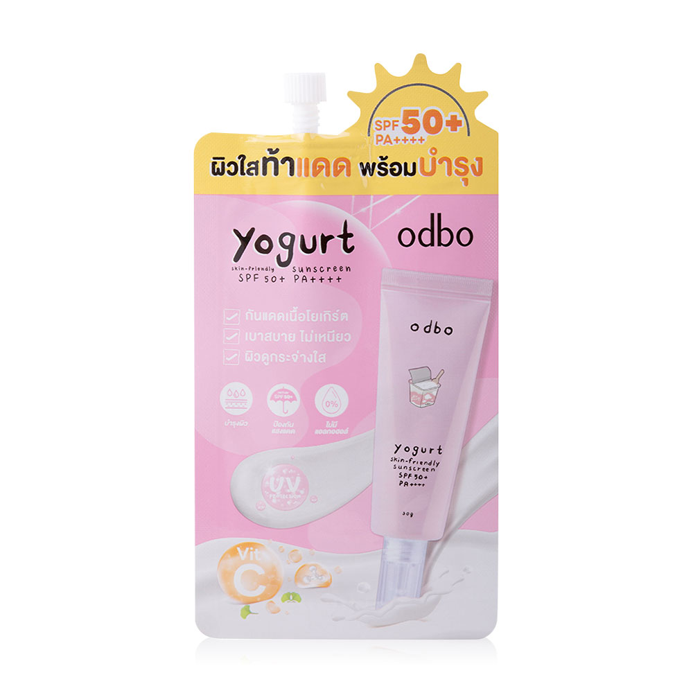 ODBO Yogurt Skin-Friendly Sunscreen SPF50+ PA++++ 7g #ODX03