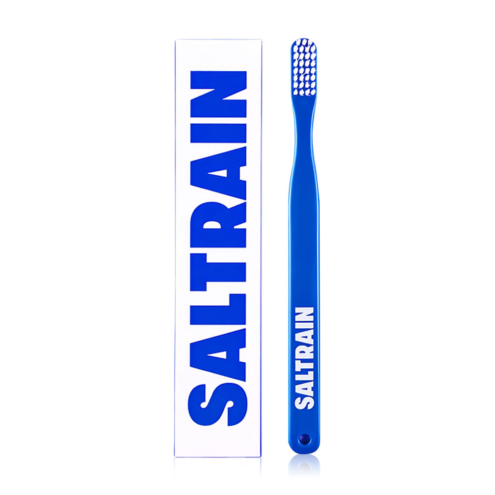 Saltrain Toothbrush [1pc] #Blue White