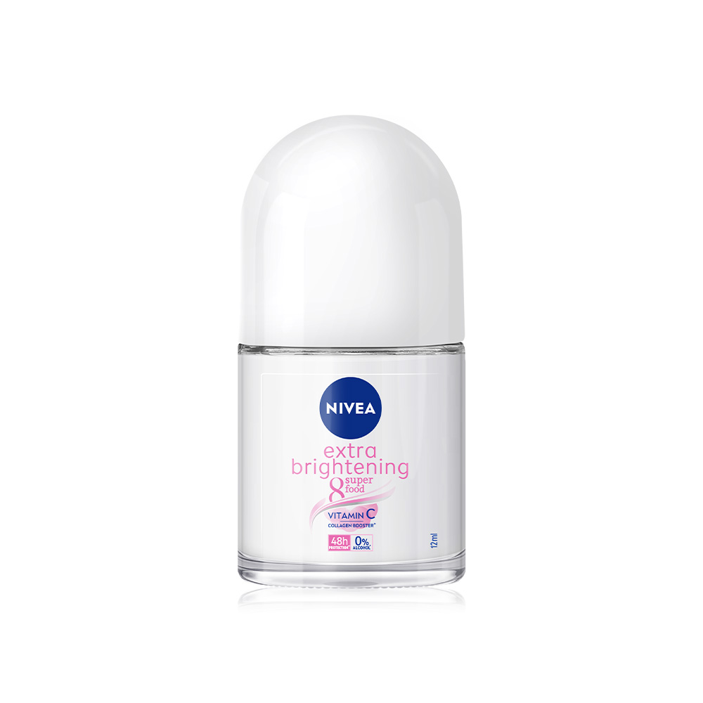 [Free Gift] NIVEA Roll-On Extra Brightening 8 Super Food 12ml