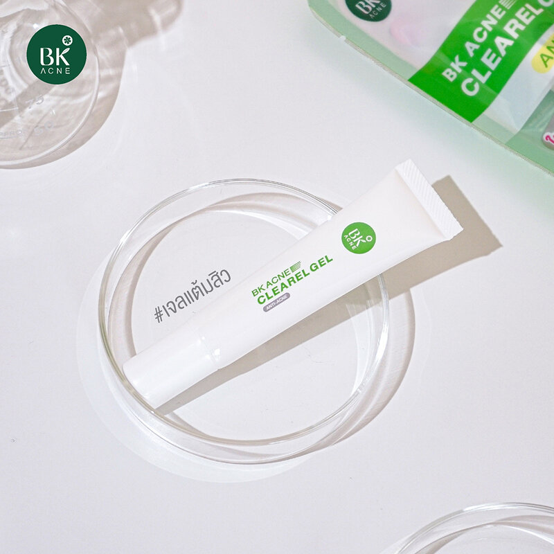 BK Acne Clearel Gel 14ml ( สินค้าหมดอายุ : 2025.09.27 ) 