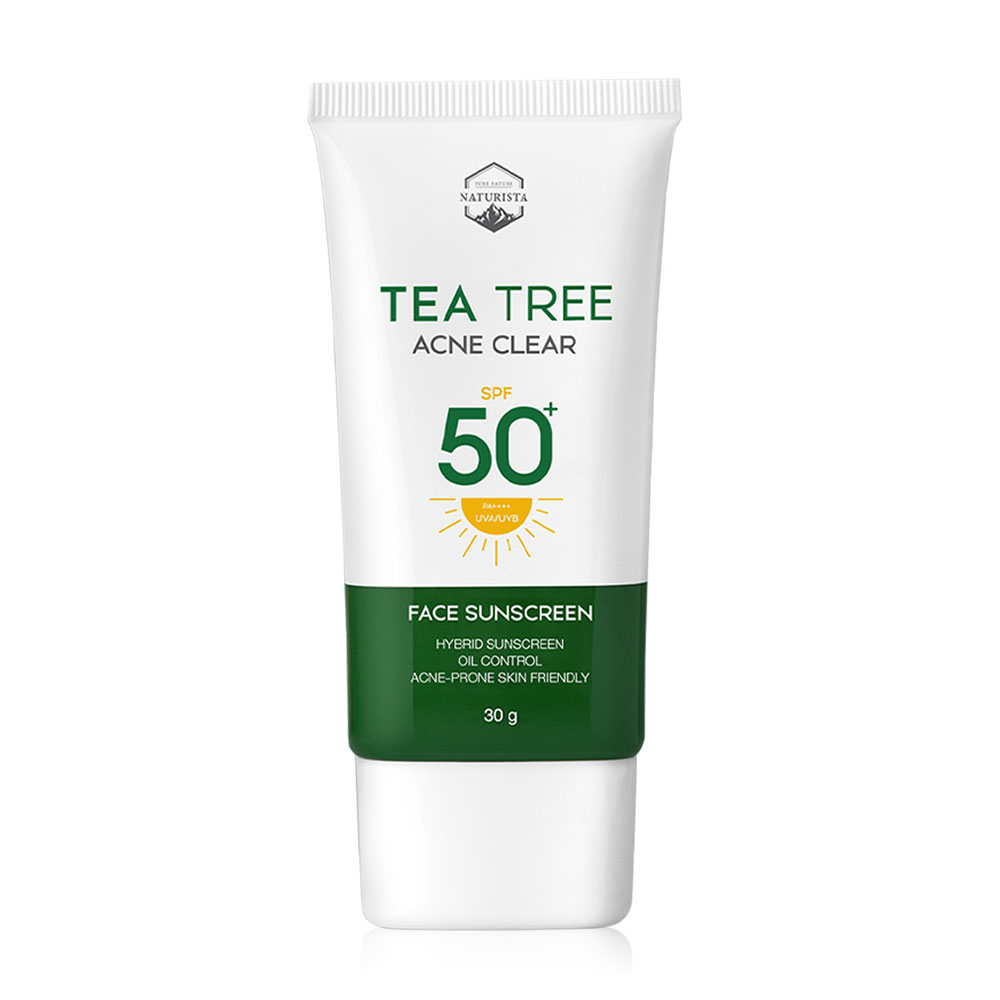 Naturista Tea Tree Acne Clear Face Sunscreen SPF50+ PA++++30g