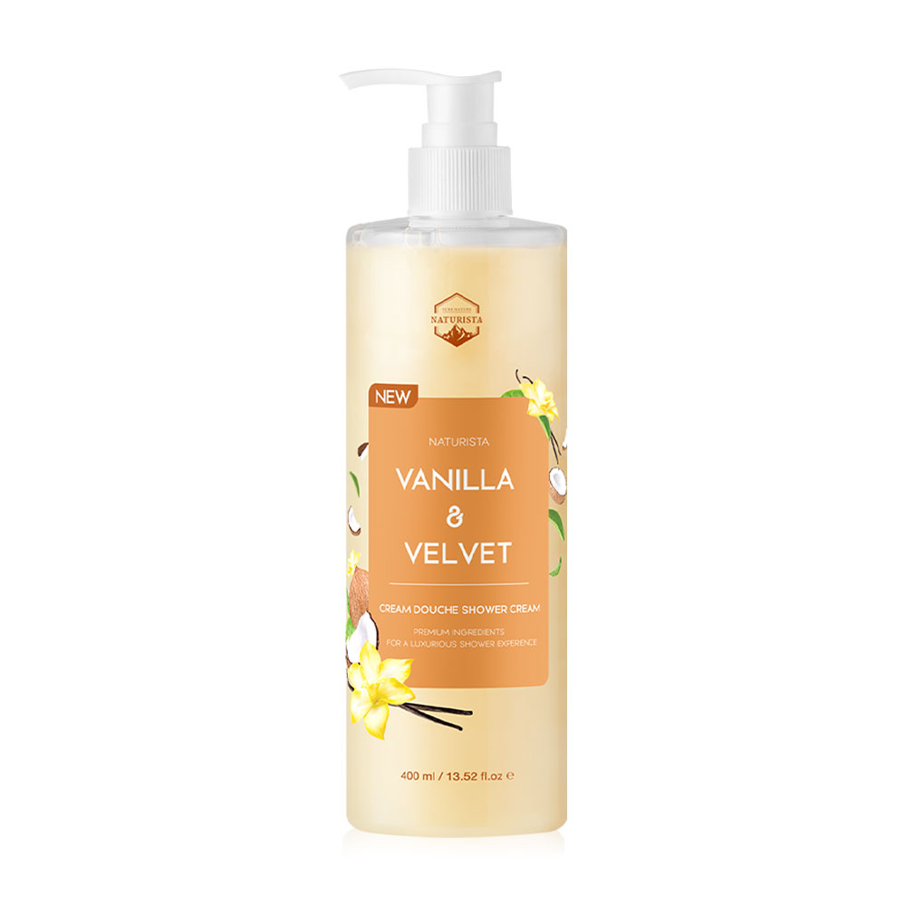 Naturista Vanilla & Velvet Shower Cream 400ml