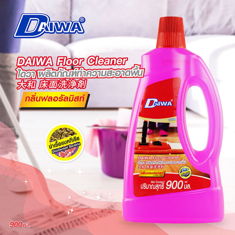 Daiwa Floor Cleaner 900ml #Floral Mist