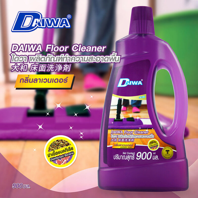 Daiwa Floor Cleaner 900ml #Lavender