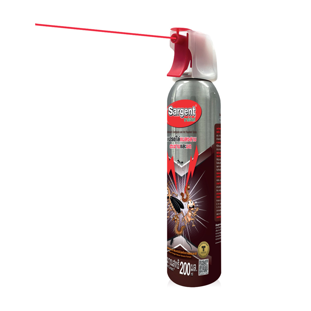 Sargent Cockroach Centipede And Ant Repellent Spray 200ml