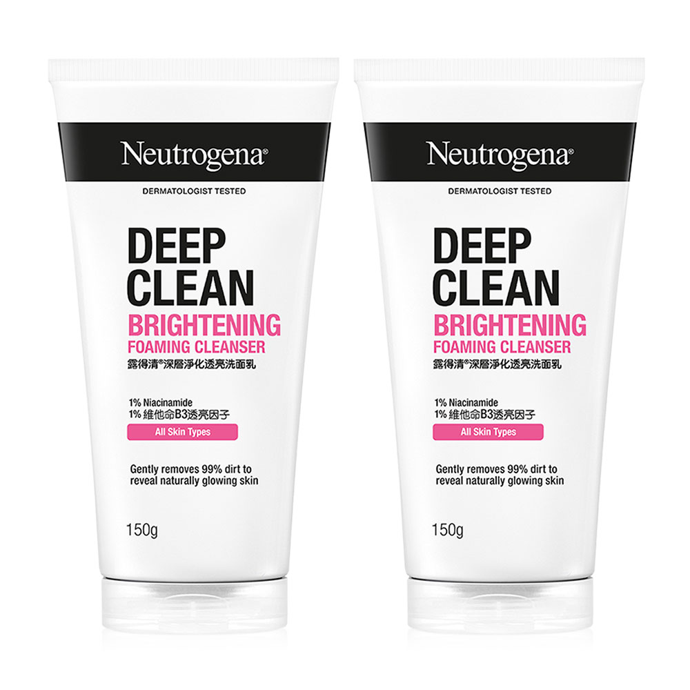 Neutrogena Deep Clean Brightening Foaming Cleanser [150g x 2pcs]