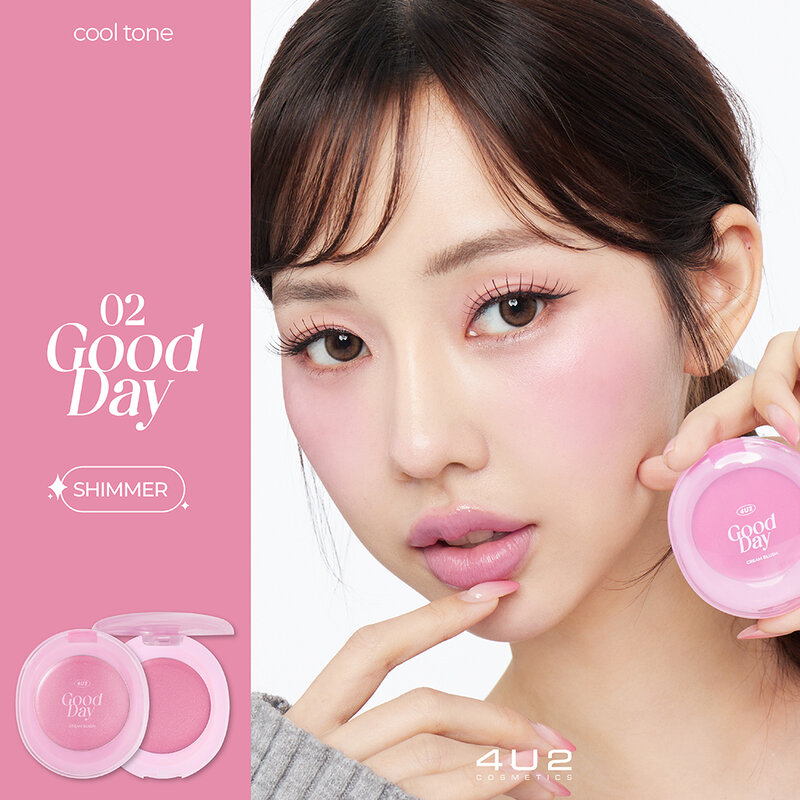 4U2 Good Cream Blush 1.7g #02 Good Day