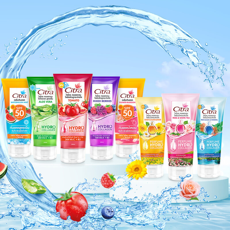 Citra Watermelon Mint SPF50 300ml ( สินค้าหมดอายุ : 2026.01.25 ) 