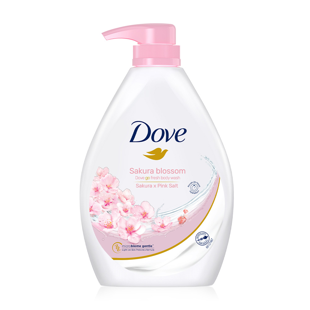 Dove Go Fresh Sakura Blossom Body Wash 1000ml