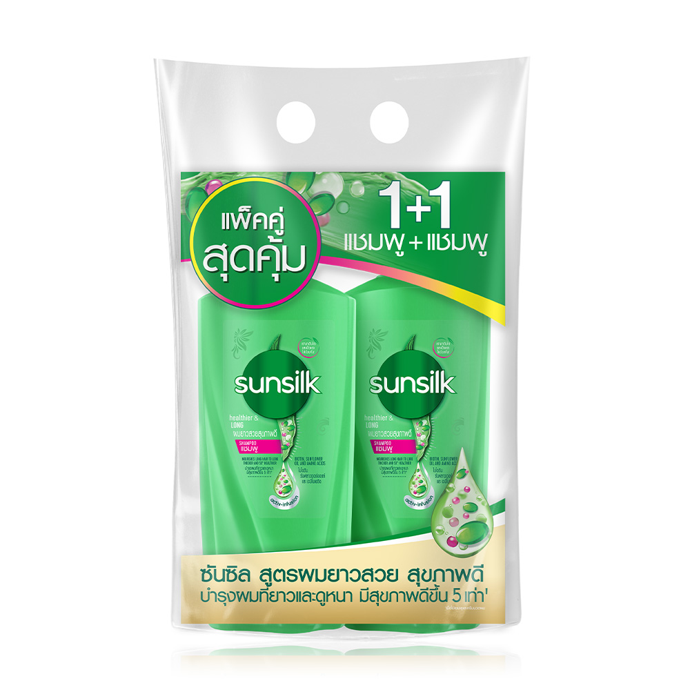 Sunsilk Healthier & Long Shampoo [325ml x 2pcs]