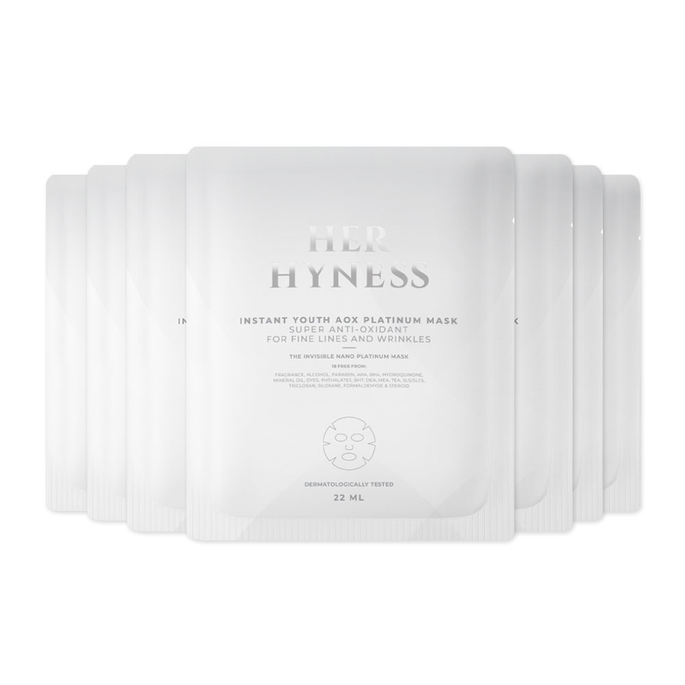 HER HYNESS Instant Youth Aox Platinum Mask [22ml x 7 Sheets]