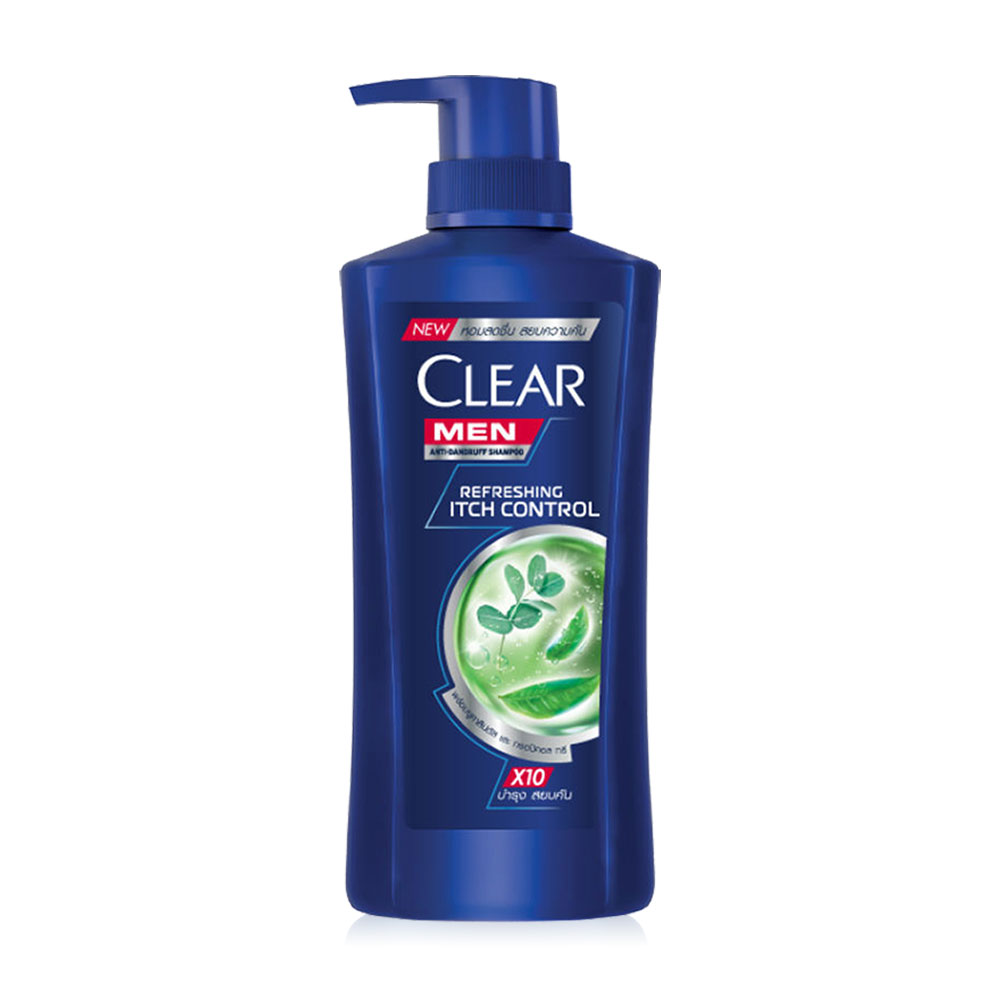 Clear Men Anti Dandruff Refreshing Itch Control Shampoo 390ml