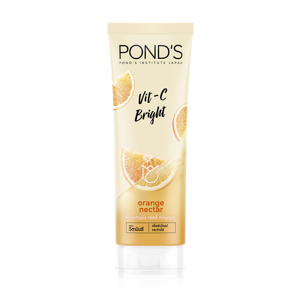 Ponds Vit-C Bright Orange Nectar Jelly Cleanser 100g