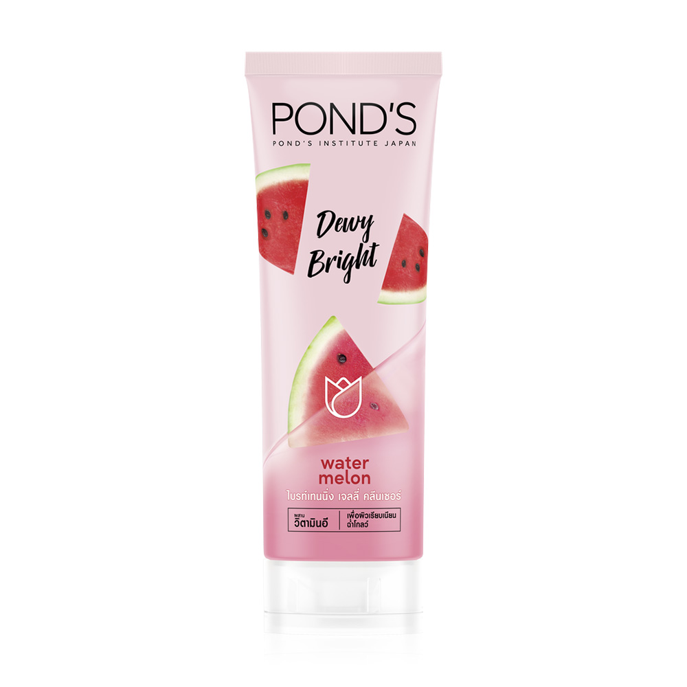 Ponds Dewy Bright Watermelon Jelly Cleanser 100g