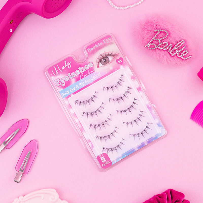 U Lady Eyelash Barbie 5 Pairs #No.01