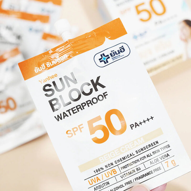 Yanhee Sun Block Waterproof SPF 50 PA++++ 7g #Beige