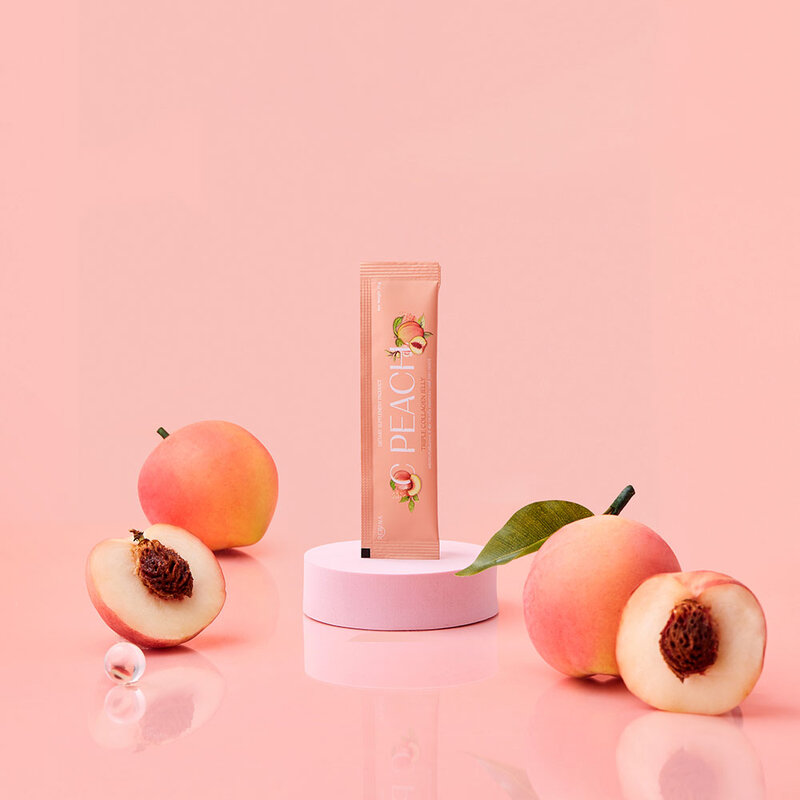 Rebina C Peach Triple Collagen Jelly [25g x 7Sachets]
