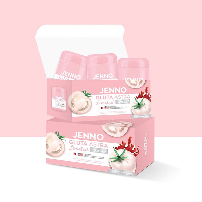 Jenno Gluta Astra Limited Box [30 Capsules x 3pcs] ( สินค้าหมดอายุ : 2026.02.24 ) 