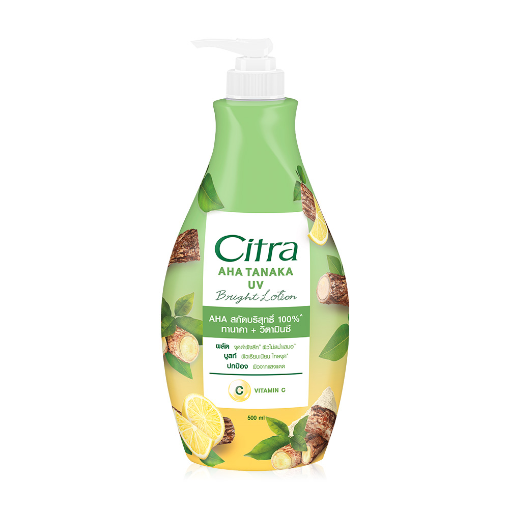 Citra AHA Tanaka UV Bright Lotion 500ml