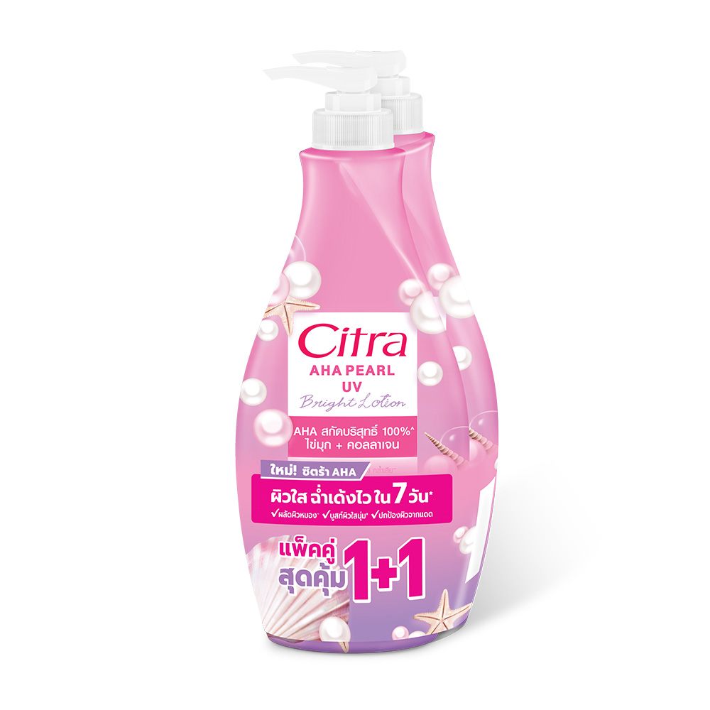 Citra AHA Pearl UV Bright Lotion [300ml x 2pcs]