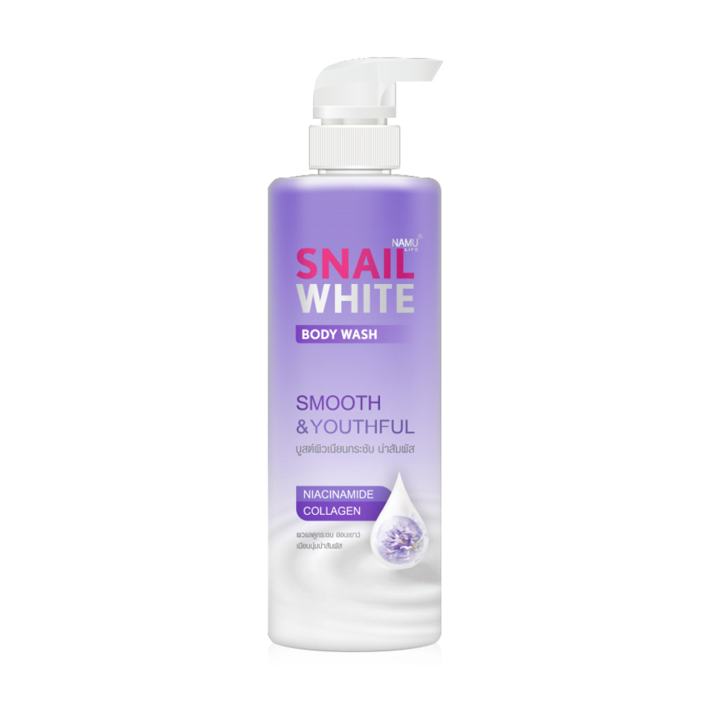 NAMU LIFE SNAILWHITE Body Wash Smooth & Youthful 500ml