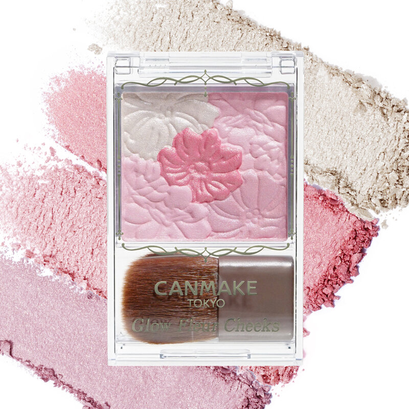 Canmake Glow Fleur Cheeks 5.7g #17 Strawberry Milk Fleur