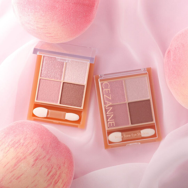 Cezanne Beige Tone EyeShadow 4.3g #06 Peach Beige