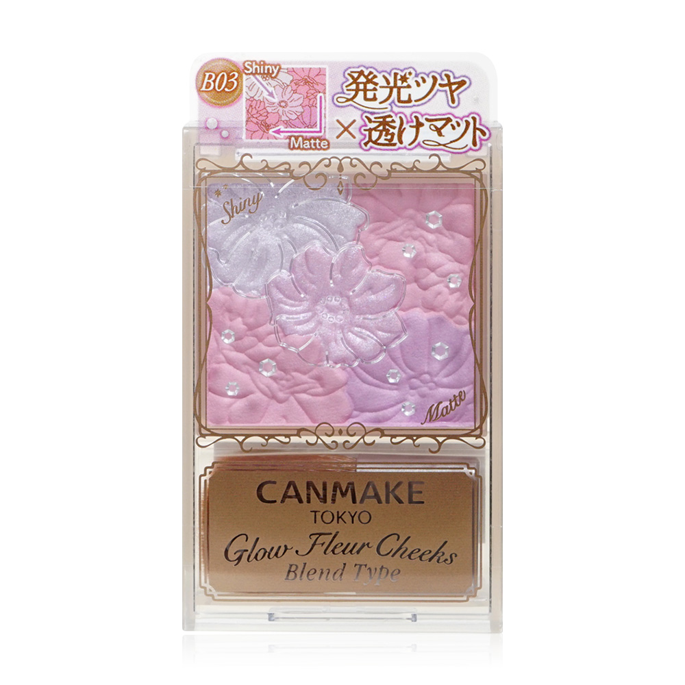 Canmake Glow Fleur Cheek Blend Type 5.4g #B03 Lavender Dream