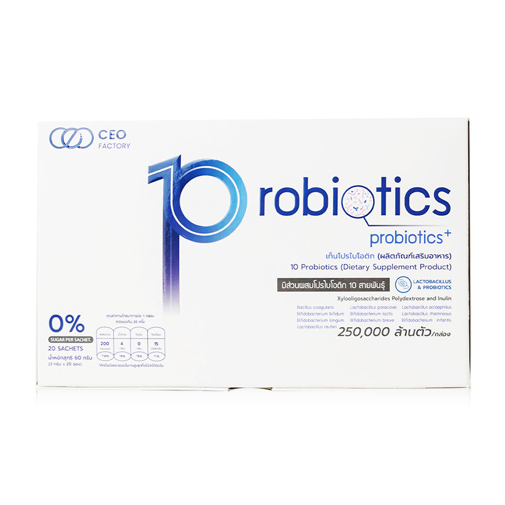 CEO Factory 10Probiotics 20 Sachets