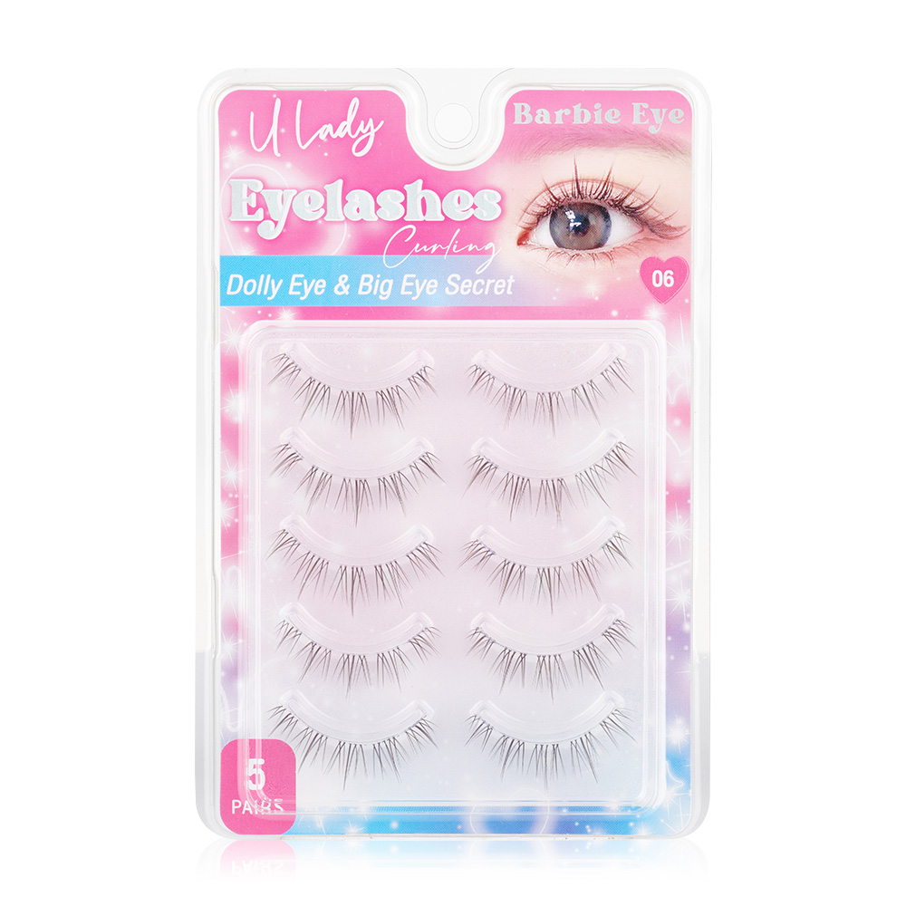 U Lady Eyelash Barbie 5 Pairs #No.06