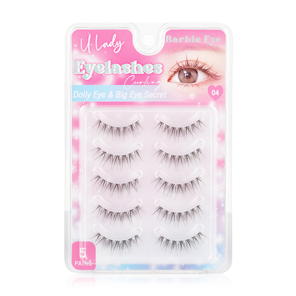 U Lady Eyelash Barbie 5 Pairs #No.04