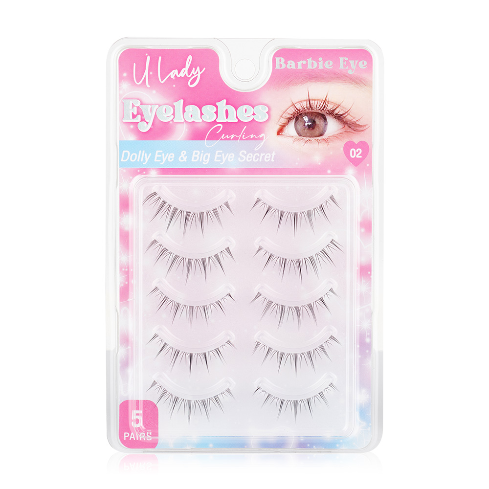 U Lady Eyelash Barbie 5 Pairs #No.02