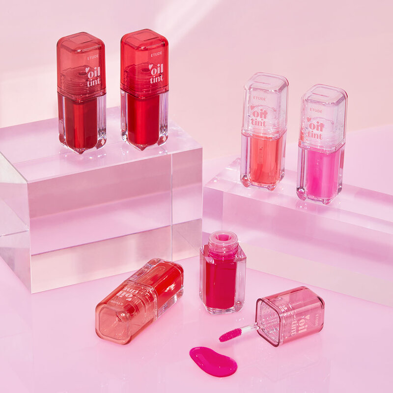 Etude Dear Darling Oil Tint 4.2g #03 Neon Pink ( สินค้าหมดอายุ : 2026.02.06 ) 